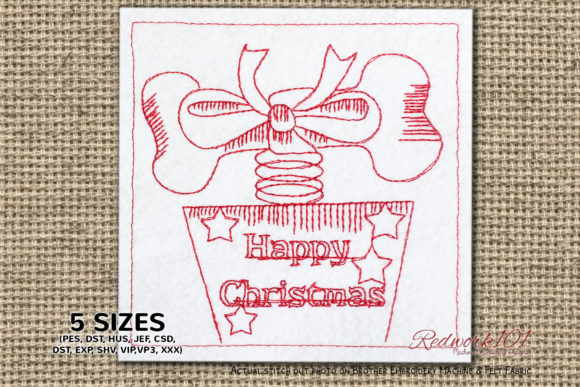 Bone with Red Bow: A Craft Fair Embroidery Review