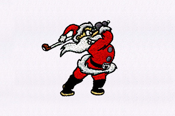 Golf Playing Santa Design: A Designer’s Review