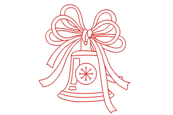 Redwork Christmas Bell: A Designer’s Review