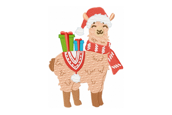 Review: Christmas Llama with Presents for Holiday Sales