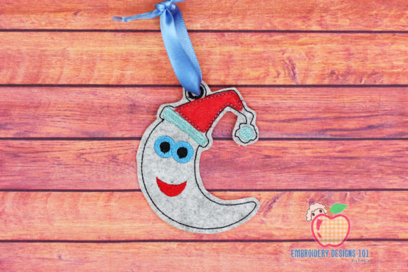 Review: Christmas Moon In The Hoop Ornament