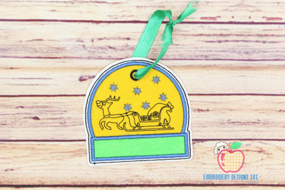 Review: Christmas Sleigh in the Hoop Ornament