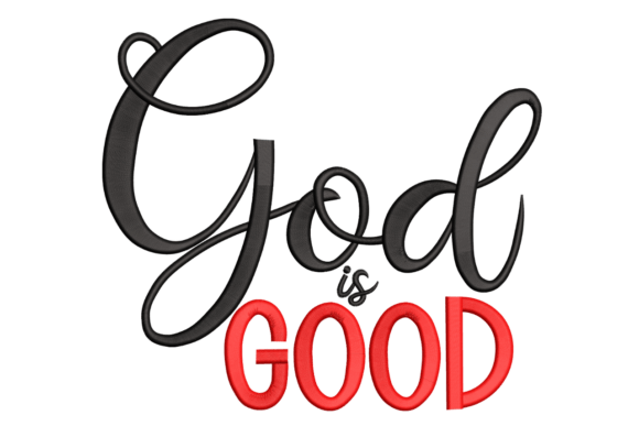 Review: God is Good – Bold Christian Embroidery