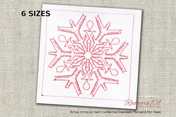 Reviewing Snow Flakes Bluework for Holiday Projects