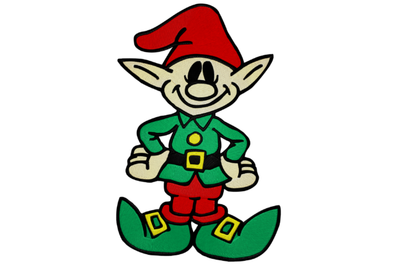 Reviewing the Chistmas Elf Embroidery Design