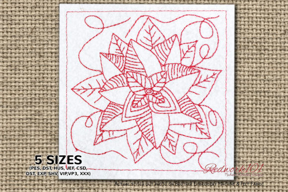 Reviewing the Christmas Flower Lineart Design