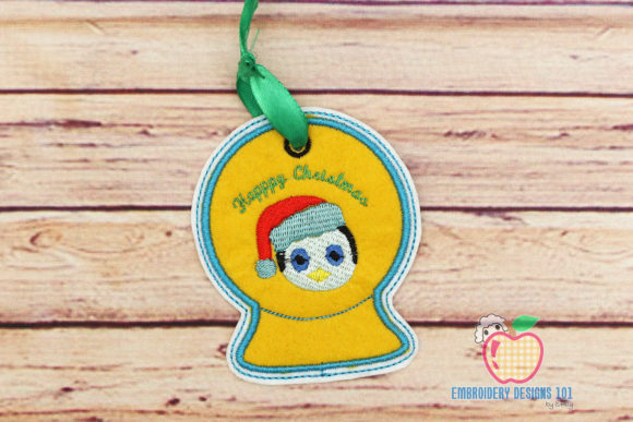 Reviewing the Christmas Penguin with Santa Hat ITH Design