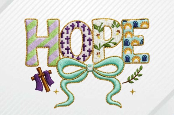 Reviewing the HOPE Christian Faux Embroidery PNG for Real Projects