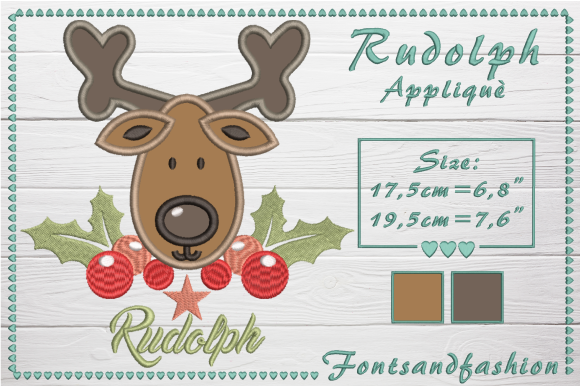 Rudolph Applique: A Designer’s Review for Holiday Gifts